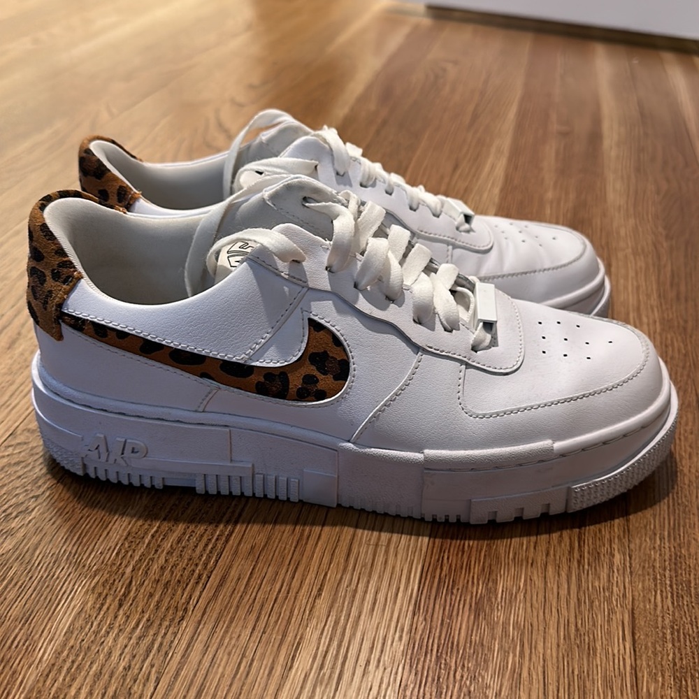 Women's Nike Air Force 1 Pixel - Leopard Print - Size… - Gem